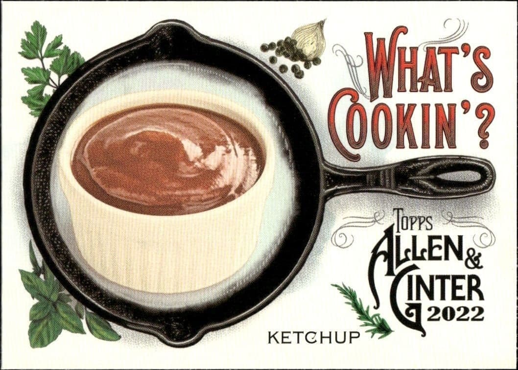 2022 Topps Allen & Ginter Ketchup #WC-2 baseball trading card front