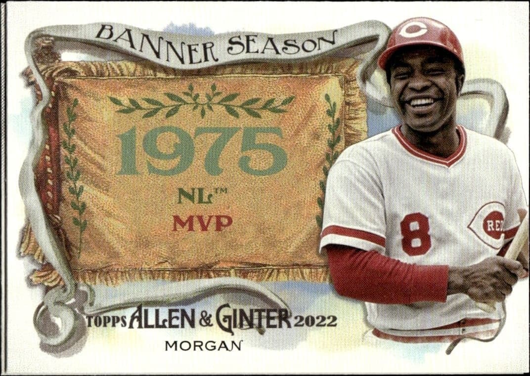 2022 Topps Allen & Ginter Joe Morgan #BS-4 baseball trading card front