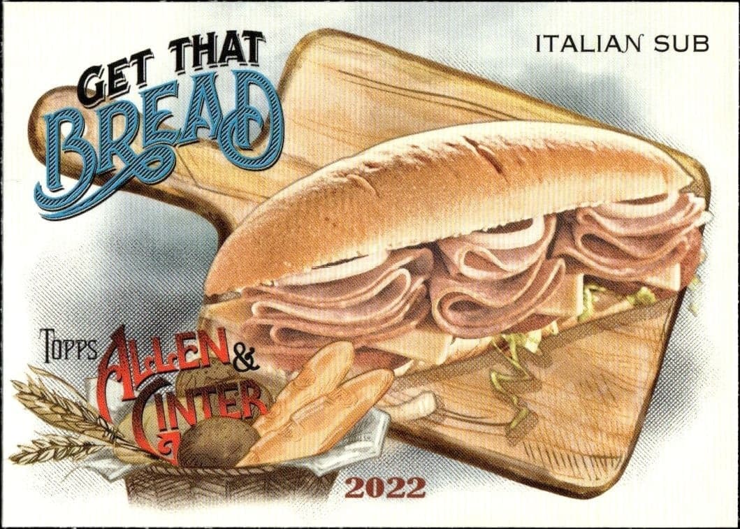 2022 Topps Allen & Ginter Italian Sub #GTB-2 baseball trading card front