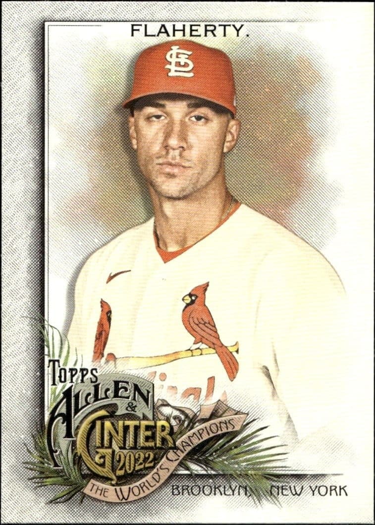 2022 Topps Allen & Ginter Jack Flaherty #171 trading card