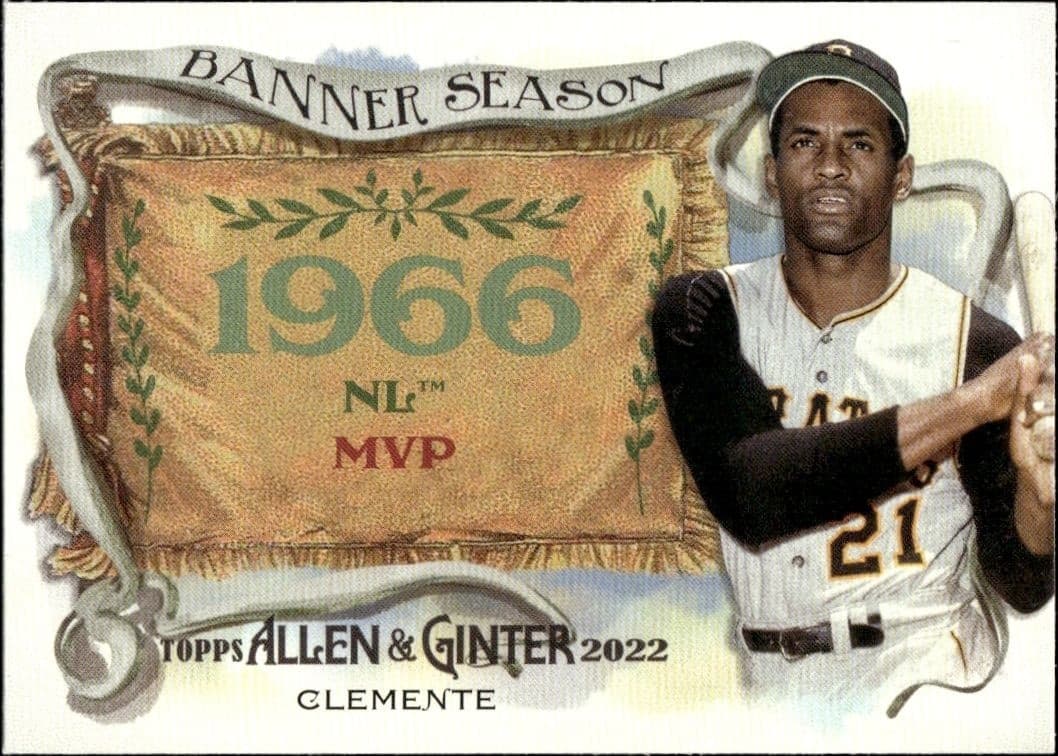 2022 Topps Allen & Ginter Roberto Clemente #BS-14 trading card