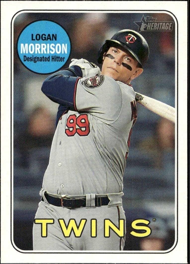 2018 Topps Heritage High Number Logan Morrison #659 trading card
