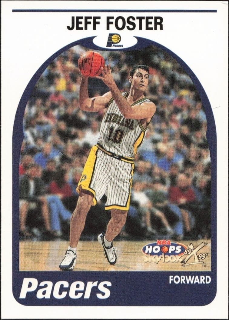1999-00 Skybox NBA Hoops Decade Jeff Foster #67 trading card