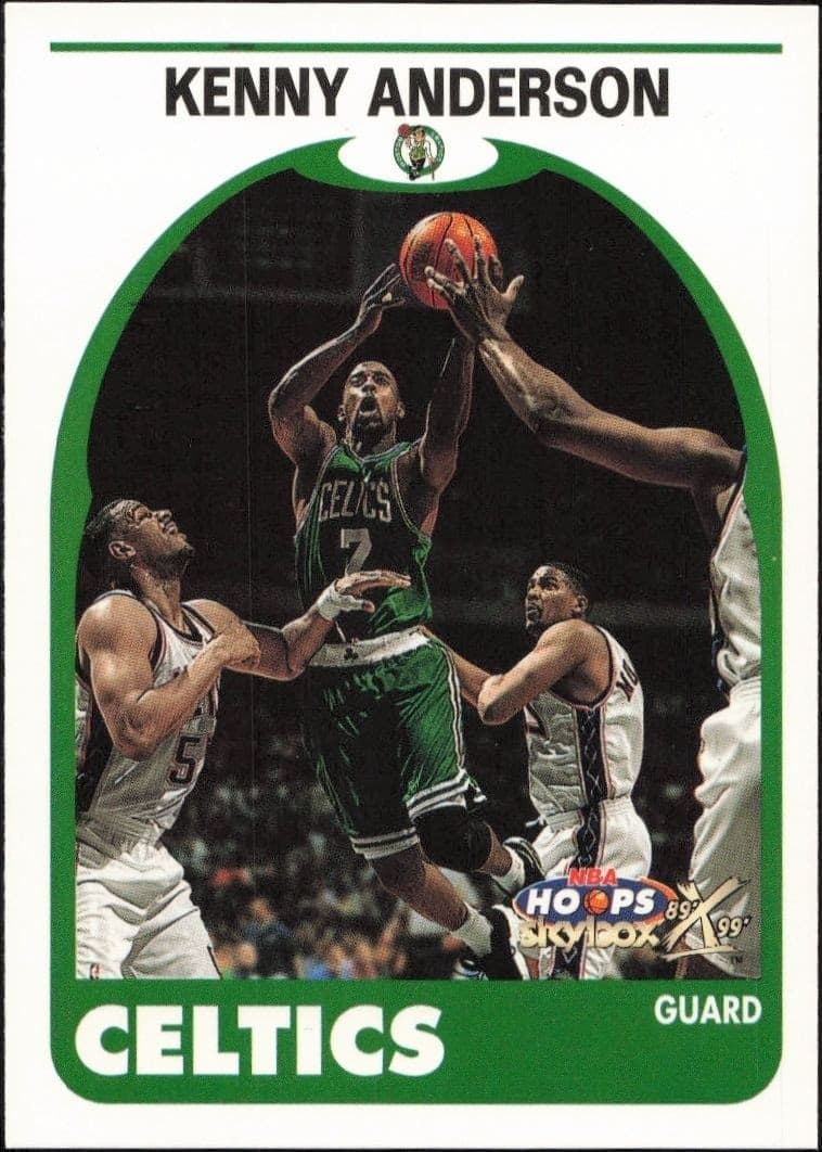 1999-00 Skybox NBA Hoops Decade Kenny Anderson #122 trading card