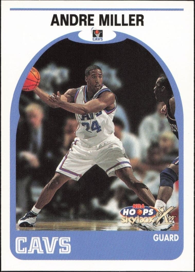1999-00 Skybox NBA Hoops Decade Andre Miller #4 trading card