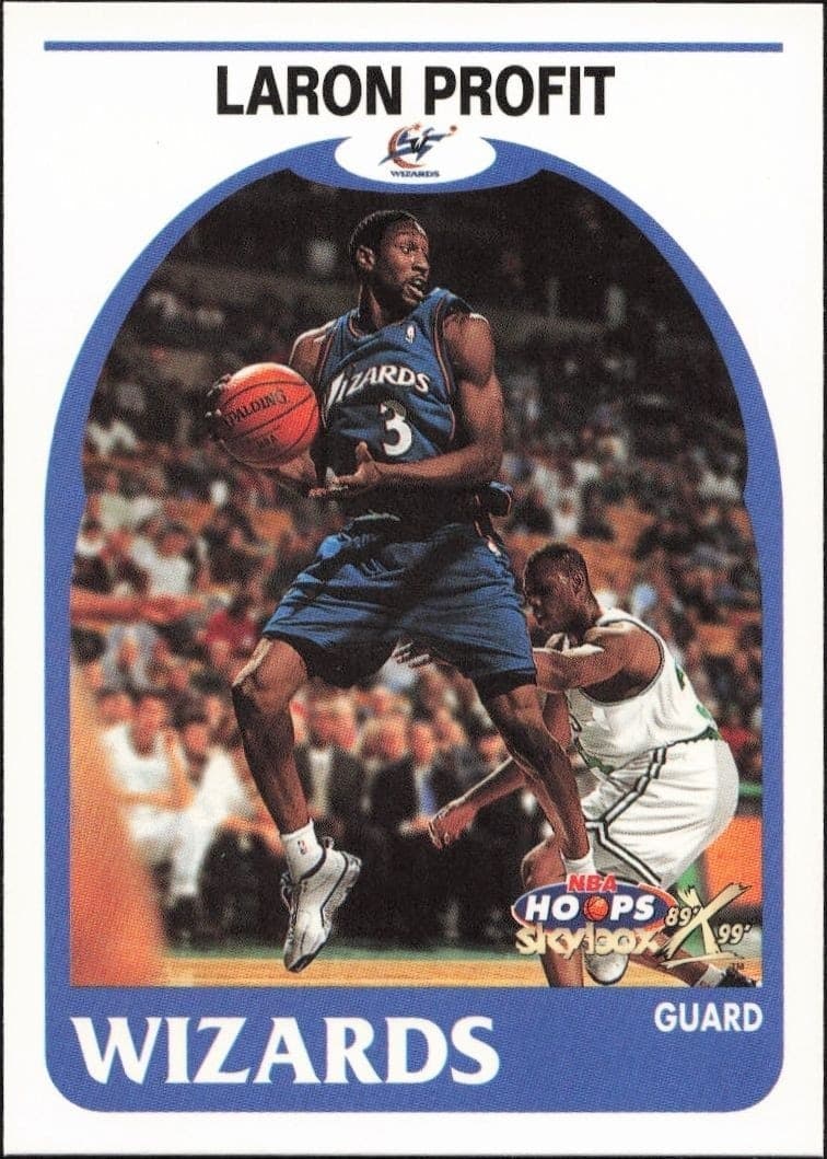 1999-00 Skybox NBA Hoops Decade Laron Profit #119 trading card