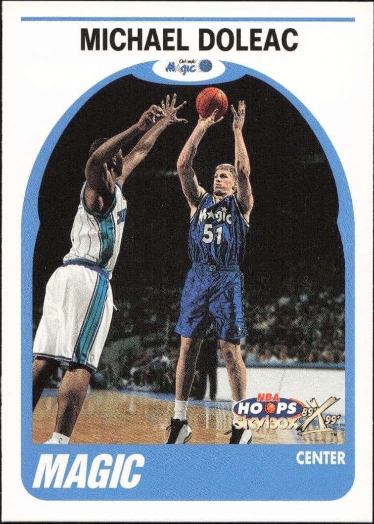 1999-00 Skybox NBA Hoops Decade Michael Doleac #37 trading card