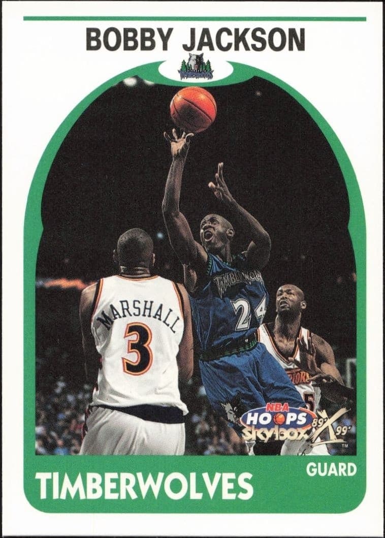 1999-00 Skybox NBA Hoops Decade Bobby Jackson #125 trading card