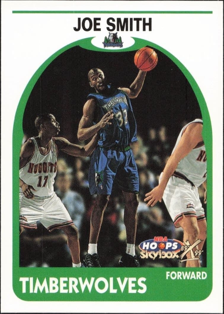 1999-00 Skybox NBA Hoops Decade Joe Smith #120 trading card