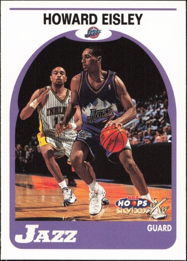1999-00 Skybox NBA Hoops Decade Howard Eisley #177 trading card