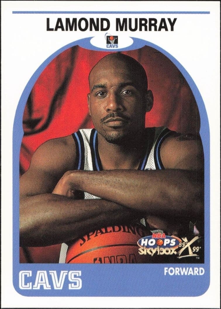 1999-00 Skybox NBA Hoops Decade Lamond Murray #105 trading card