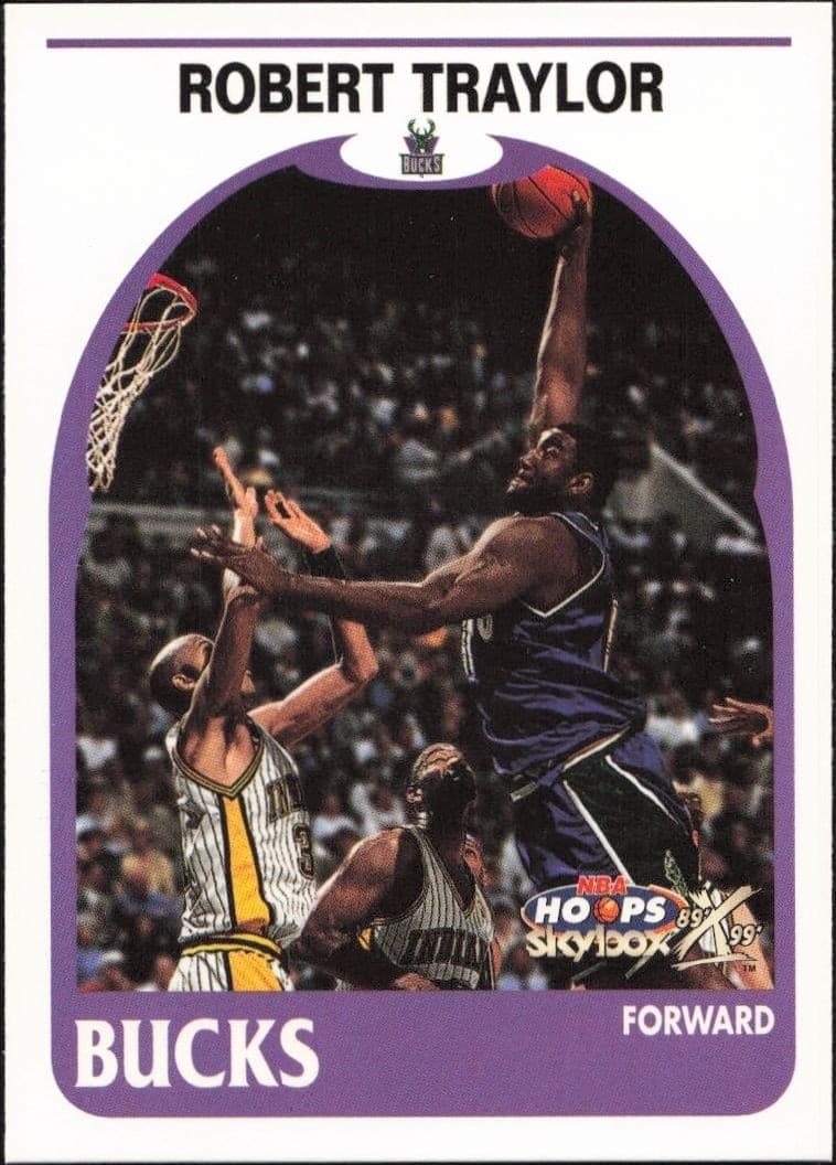 1999-00 Skybox NBA Hoops Decade Robert Traylor #168 trading card