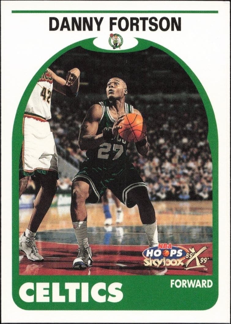 1999-00 Skybox NBA Hoops Decade Danny Fortson #13 trading card