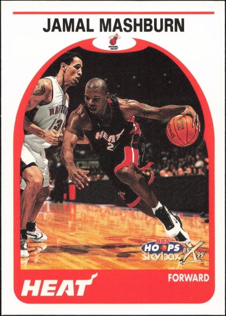 1999-00 Skybox NBA Hoops Decade Jamal Mashburn #81 trading card