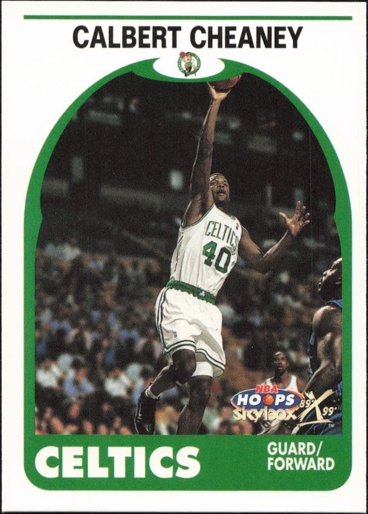 1999-00 Skybox NBA Hoops Decade Calbert Cheaney #60 trading card
