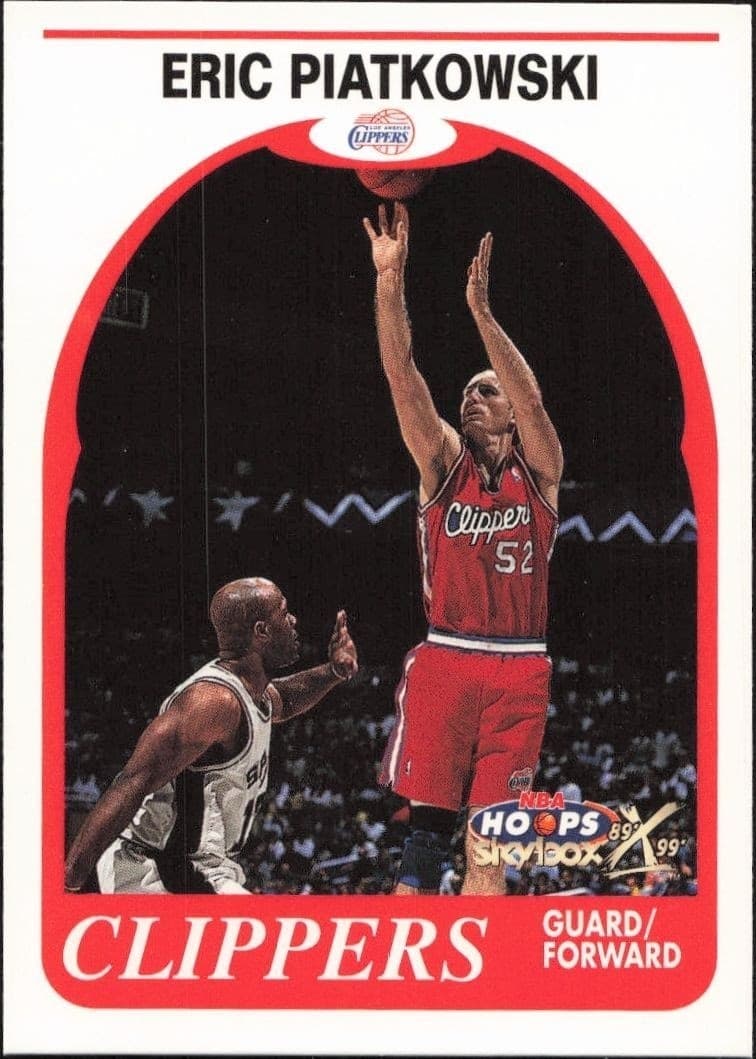 1999-00 Skybox NBA Hoops Decade Eric Piatkowski #83 trading card