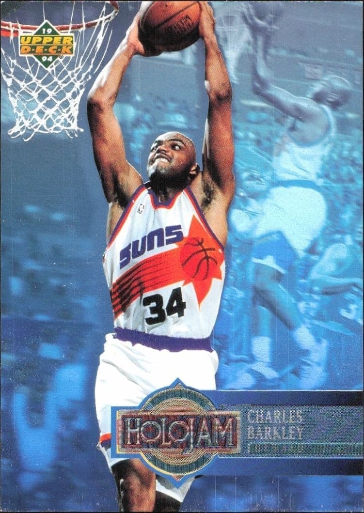 1993-94 Upper-Deck Holojam Charles Barkley #H21 trading card
