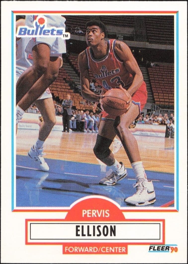 1990-91 Fleer Update Pervis Ellison #U-97 trading card