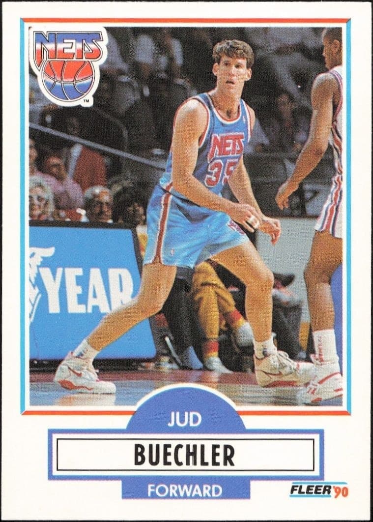 1990-91 Fleer Update Jud Buechler #U-59 trading card