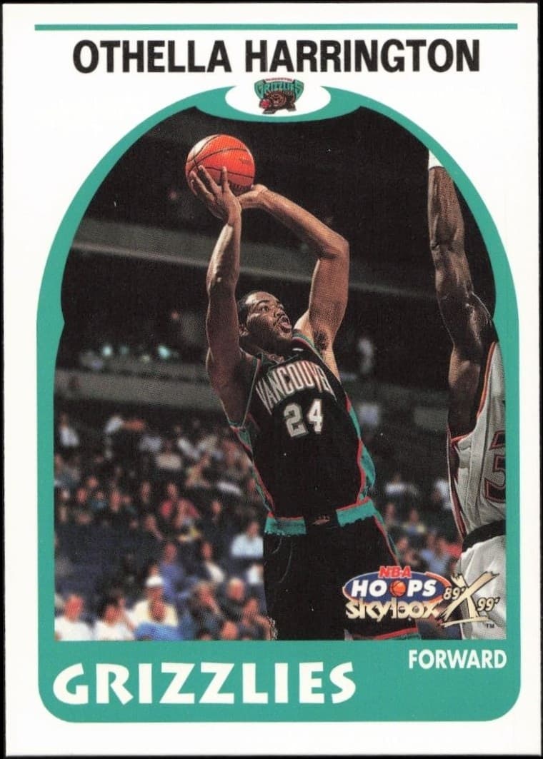 1999-00 Skybox NBA Hoops Decade Othella Harrington #139 trading card