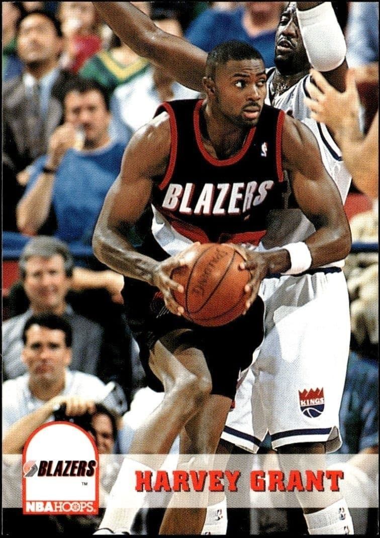 1993-94 Skybox NBA Hoops Series 2 Harvey Grant #397 trading card