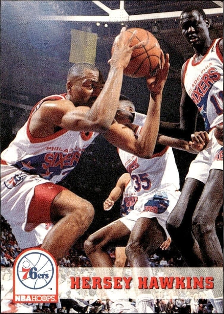 1993-94 Skybox NBA Hoops Series 1 Hersey Hawkins #163 trading card