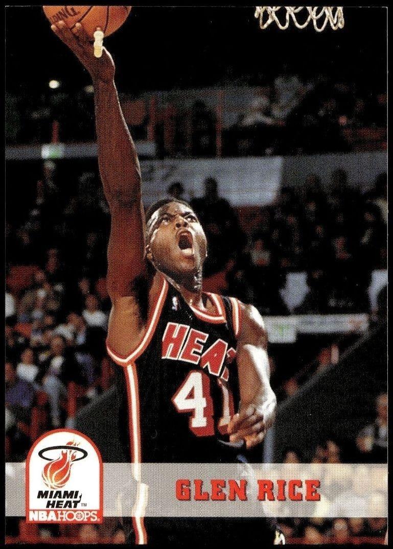 1993-94 Skybox NBA Hoops Series 1 Glen Rice #114 trading card