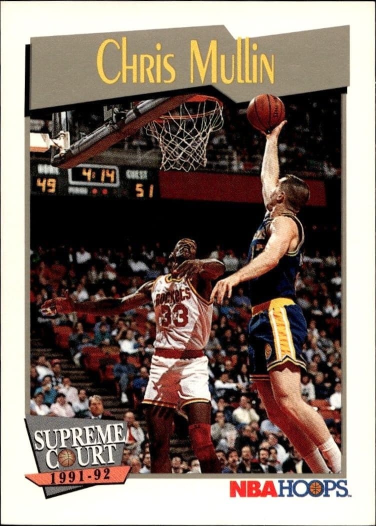 1991-92 Skybox NBA Hoops Series 2 Chris Mullin #466 trading card