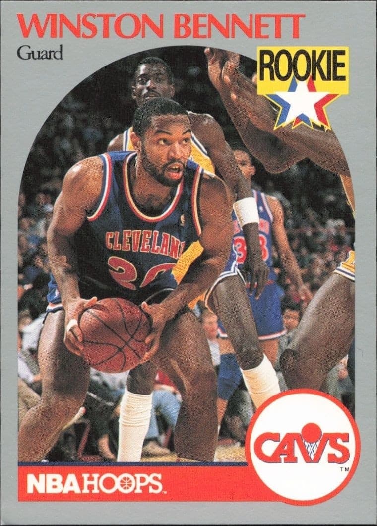 1990-91 Skybox NBA Hoops Series 1 Winston Bennett #263 trading card