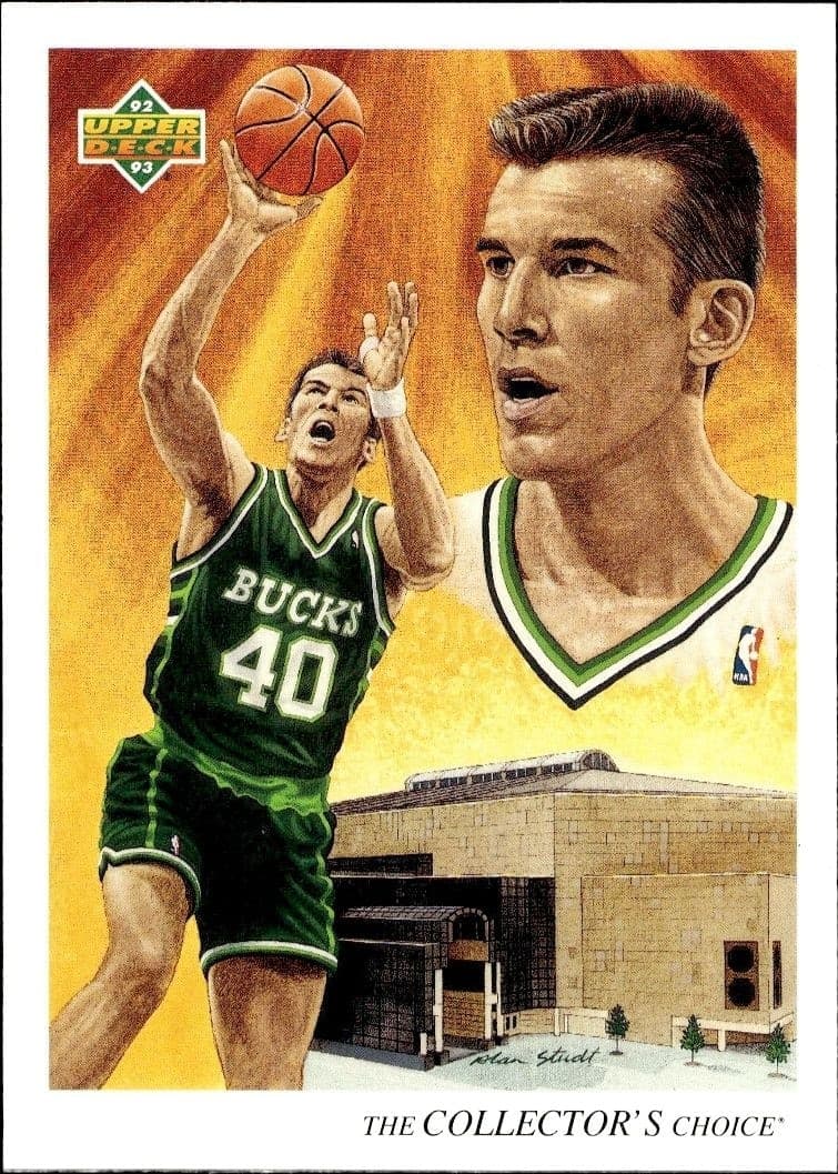 1992-93 Upper-Deck Frank Brickowski #35 trading card