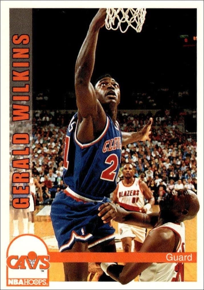 1992-93 Skybox NBA Hoops Series 2 Gerald Wilkins #369 trading card
