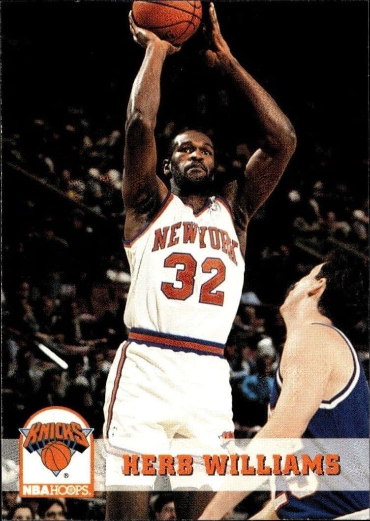 1993-94 Skybox NBA Hoops Series 2 Herb Williams #379 trading card