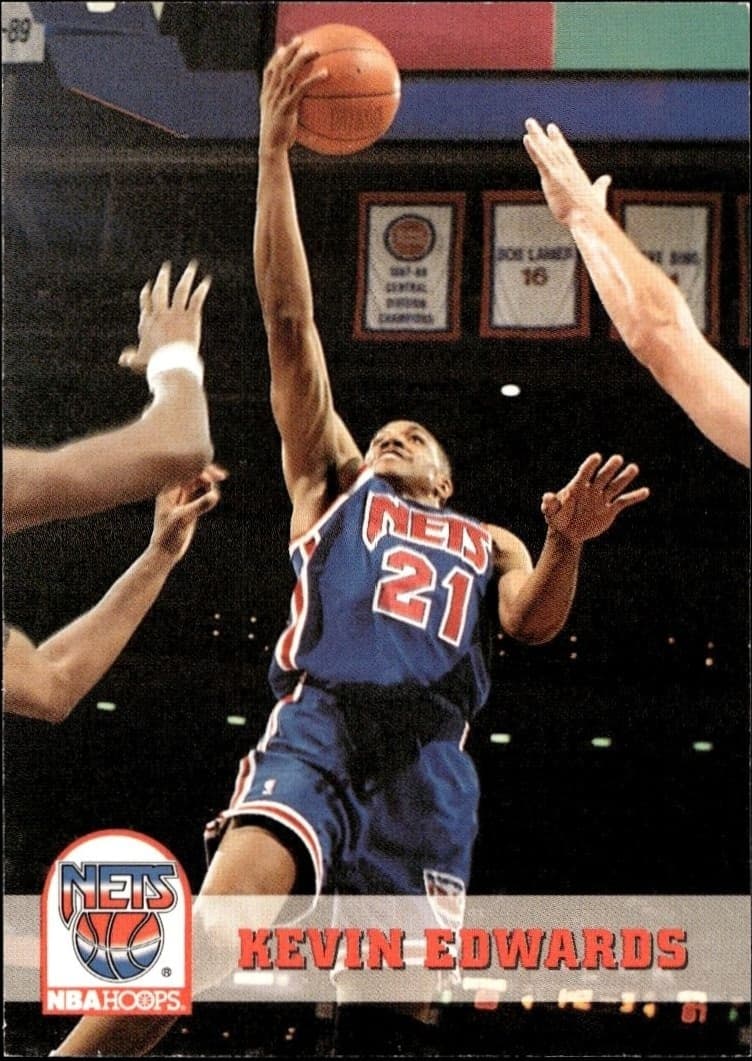 1993-94 Skybox NBA Hoops Series 2 Kevin Edwards #370 trading card