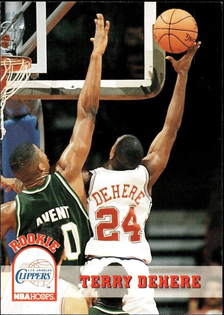 1993-94 Skybox NBA Hoops Series 2 Terry Dehere #351 trading card