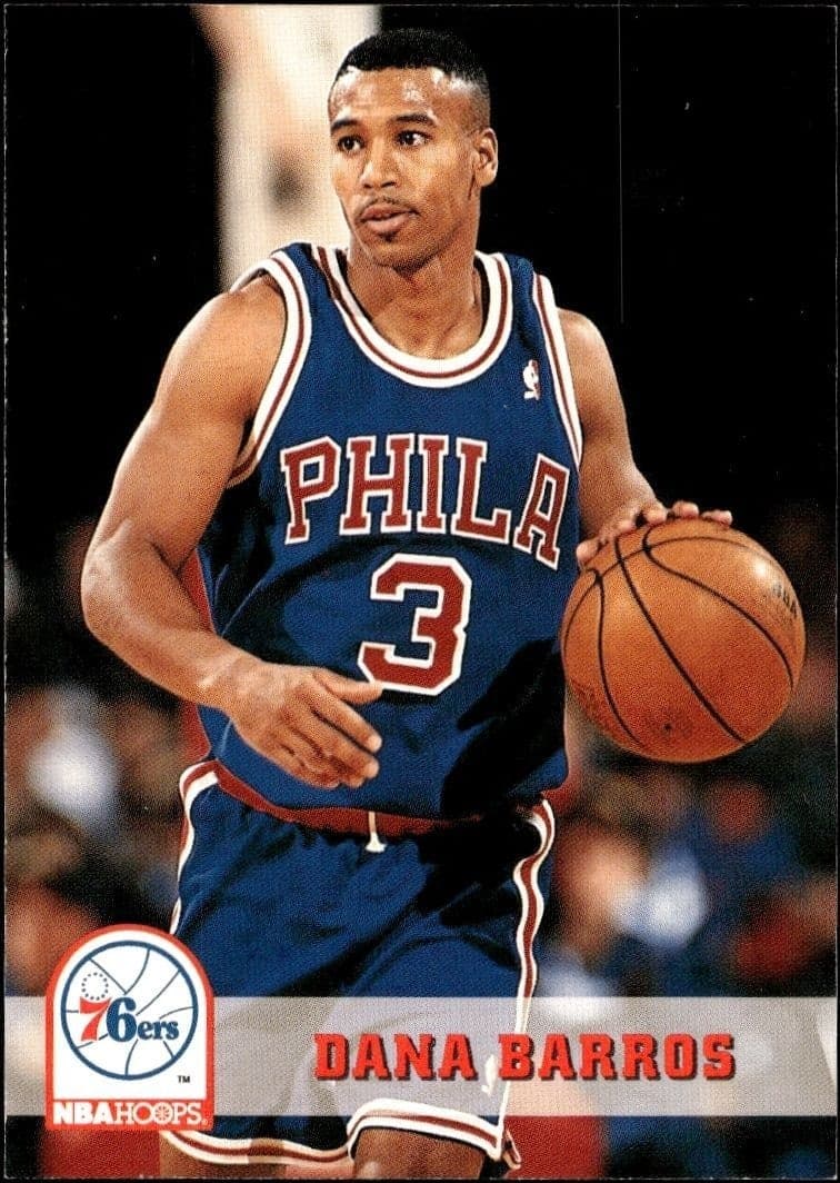1993-94 Skybox NBA Hoops Series 2 Dana Barros #384 trading card