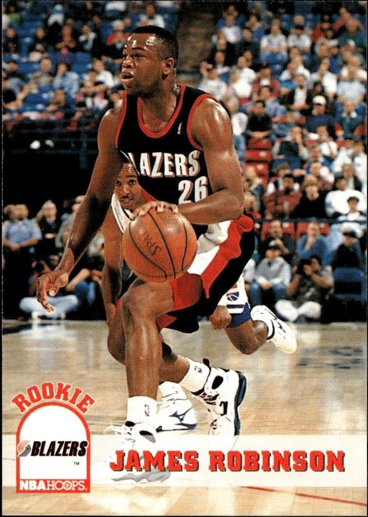1993-94 Skybox NBA Hoops Series 2 James Robinson #398 trading card