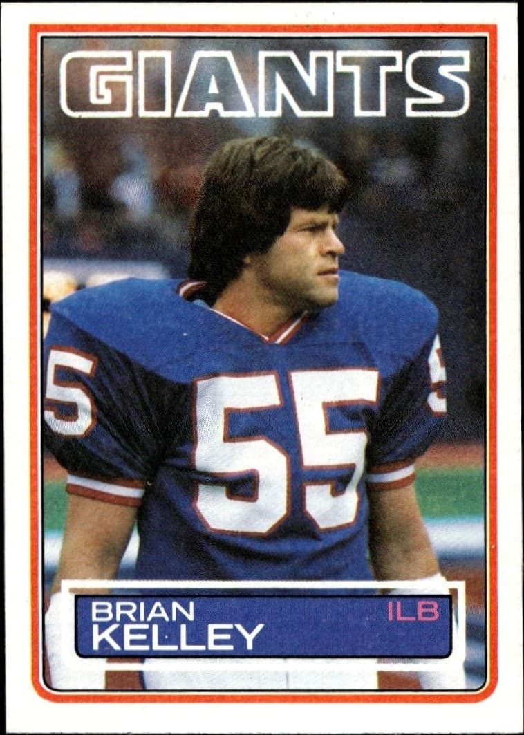 1983 Topps Brian Kelley #129 trading card