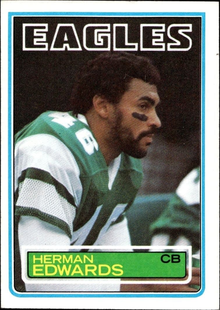 1983 Topps Herman Edwards #138 trading card