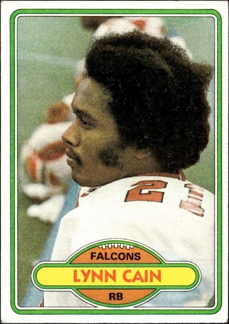 1980 Topps Lynn Cain #517 trading card