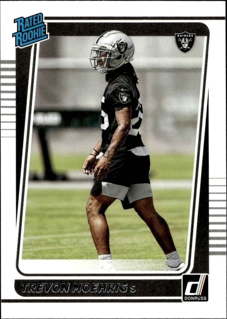 2021 Panini Donruss Trevon Moehrig #350 trading card