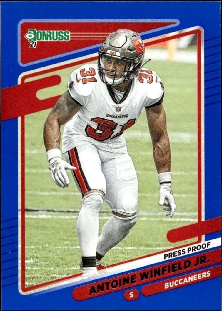 2021 Panini Donruss Antoine Winfield Jr. #106 trading card