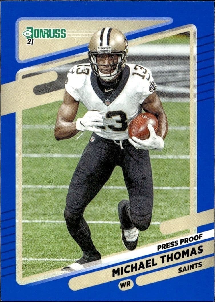 2021 Panini Donruss Michael Thomas #96 trading card
