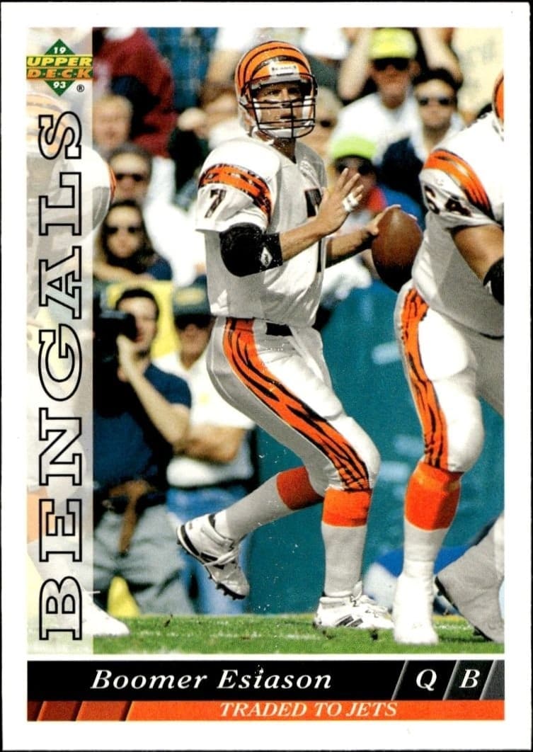 1993 Upper-Deck Boomer Esiason #471 trading card