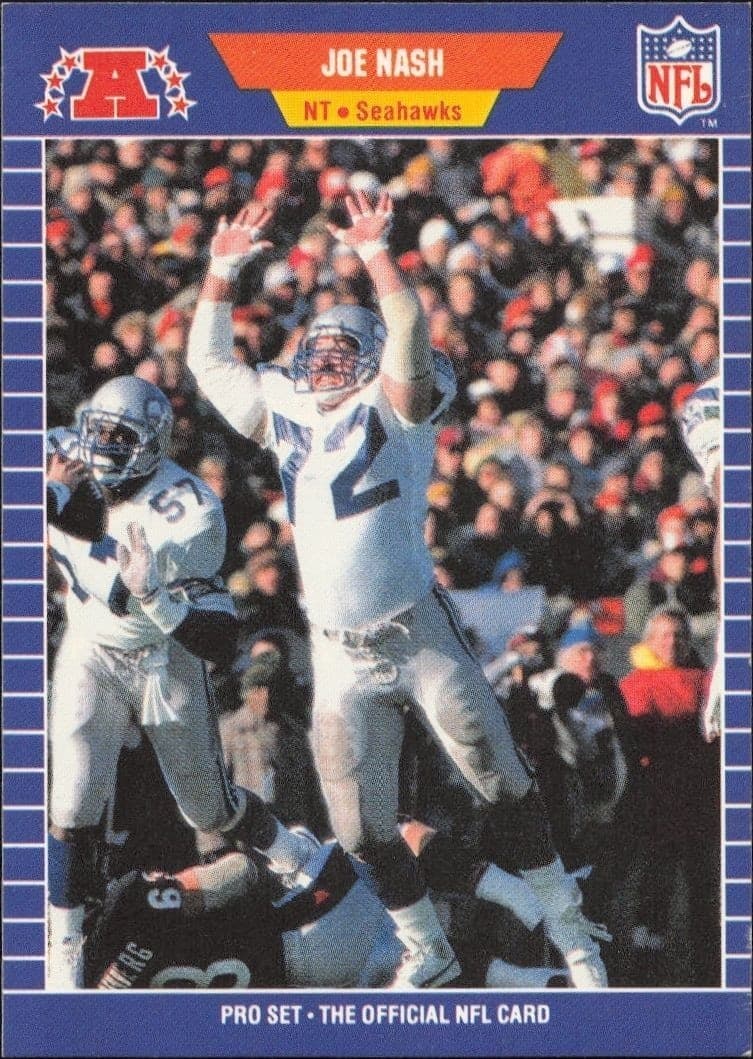 1989 Pro-Set Joe Nash #399 trading card