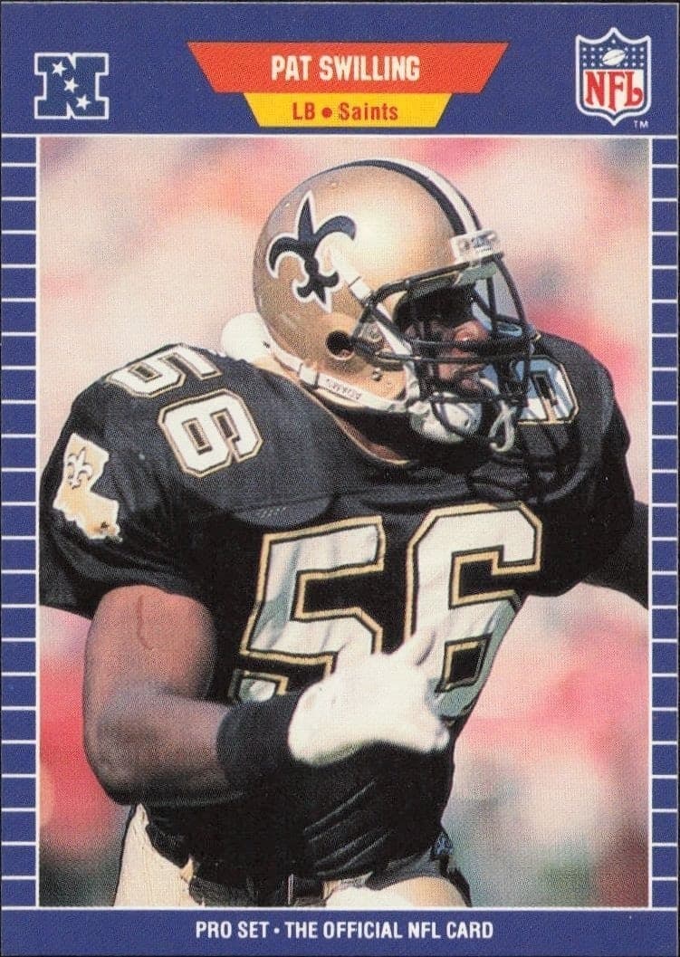1989 Pro-Set Pat Swilling #276 trading card