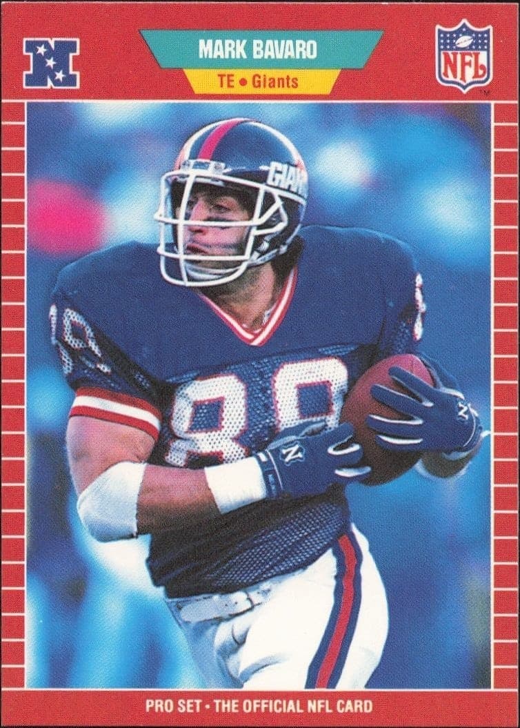 1989 Pro-Set Mark Bavaro #281 trading card