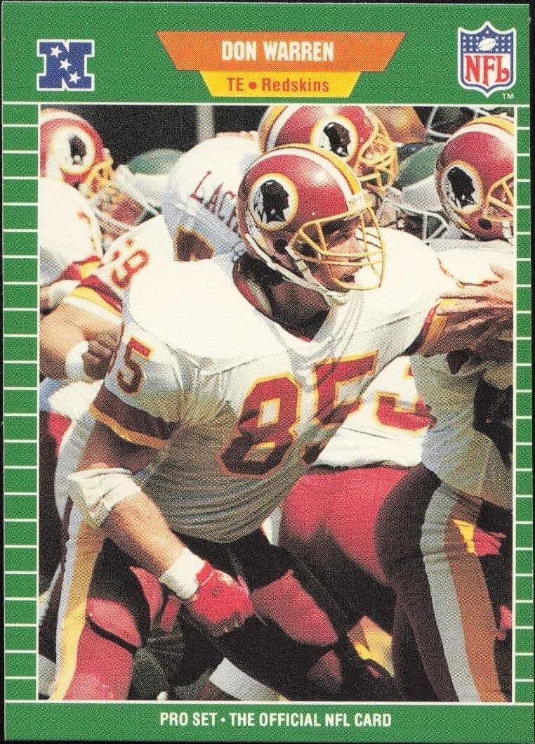 1989 Pro-Set Don Warren #437 trading card