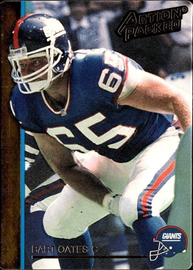 1992 Action-Packed Bart Oates #187 trading card