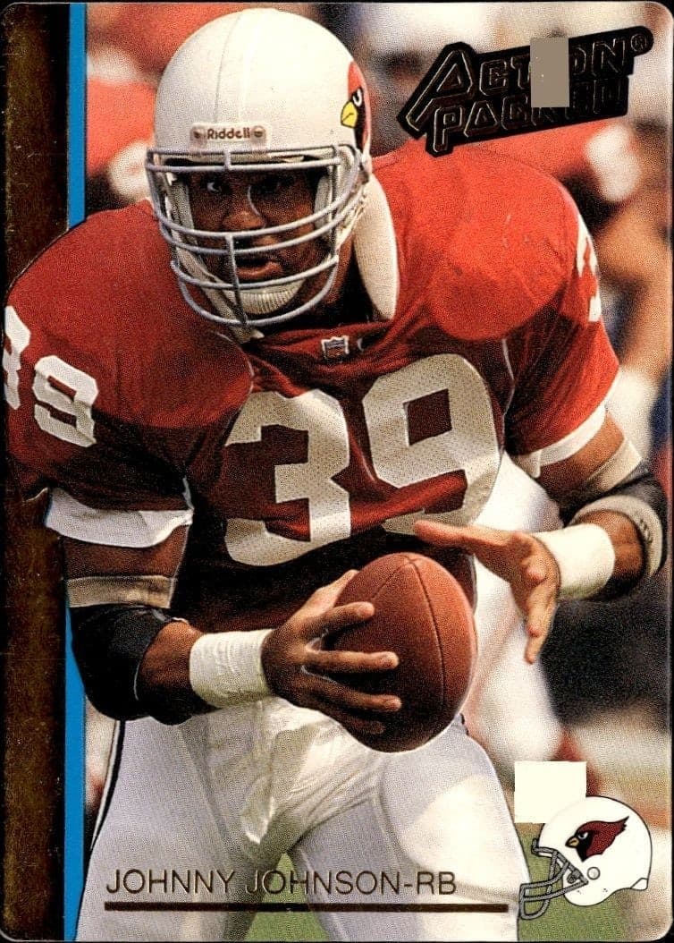 1992 Action-Packed Johnny Johnson #216 trading card