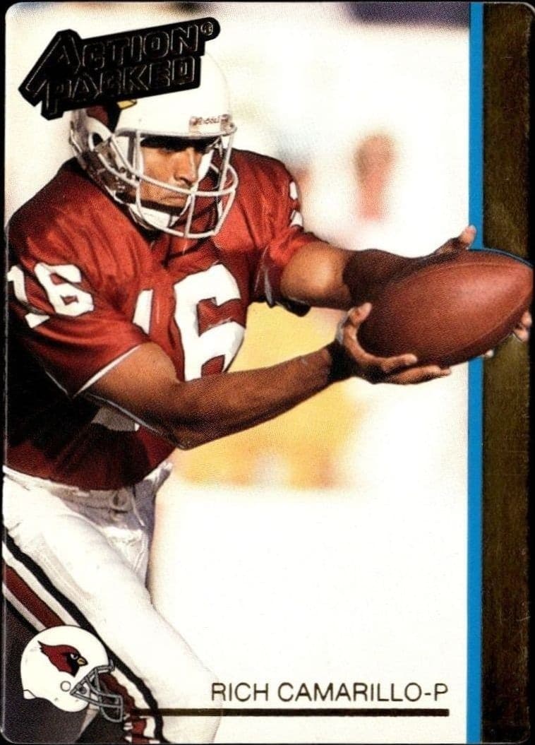 1992 Action-Packed Rich Camarillo #215 trading card